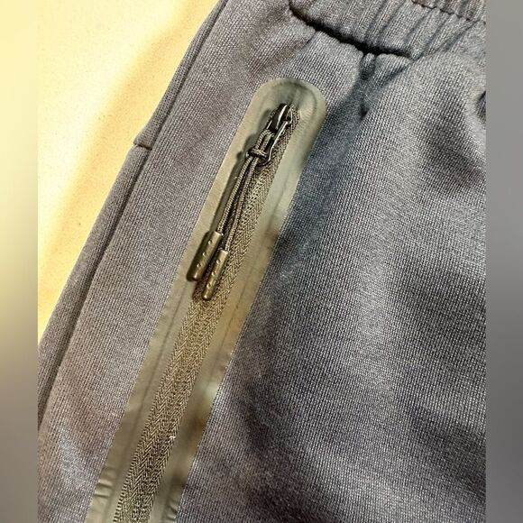 NWT Pure Champ Men’s NAVY French Terry Casual Gym Shorts w/Zip Pockets - Size M - Picture 6 of 9